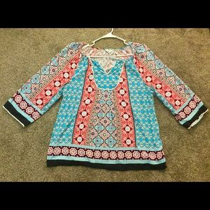 crown & ivy Tops - Crown & Ivy Blouse crown & ivy Tops - Crown & Ivy Blouse